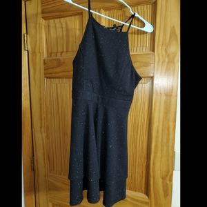 Black cocktail dress